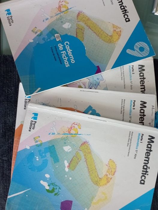 Cadernos de fichas de matemática 9° ano