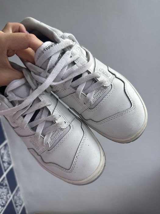 Кросівки білі new balance 550