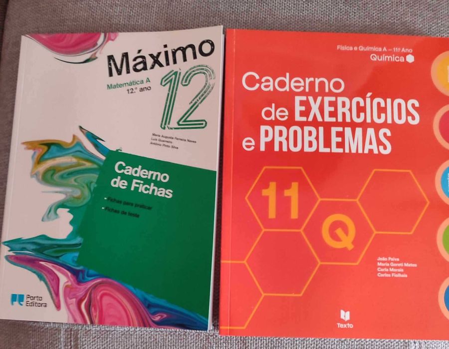 Livros escolares Secundário  - Excelente estado e baratos