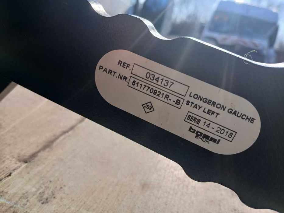 NOWY Hak holowniczy OEM Renault Master III IV  Movano B koło bliźniak