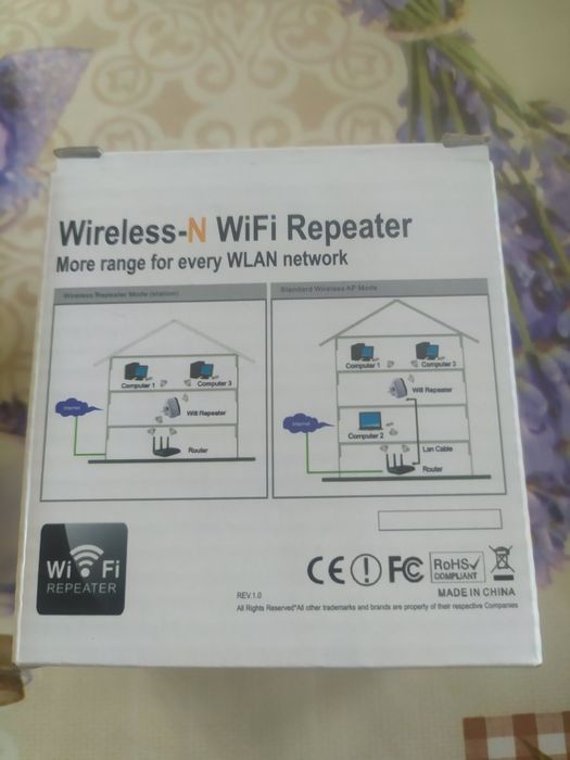 Wireless -N WiFi Repeater підсилювач інтернету