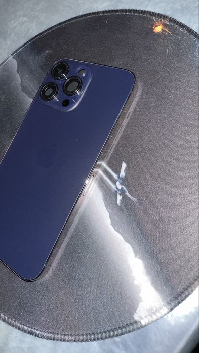 Корпус 14 pro max purple