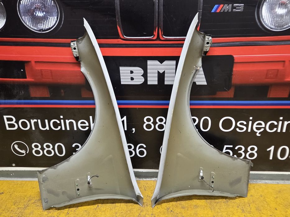 BMW E46 Compact Błotnik Prawy Titansilber 354/7 Oryginał Stan BDB