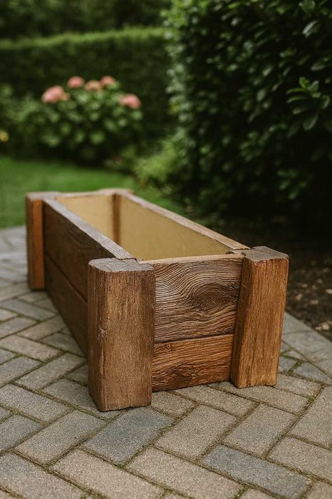 Słupek narożny, słup, słupek, narożnik, drewno betonowe, Poznań