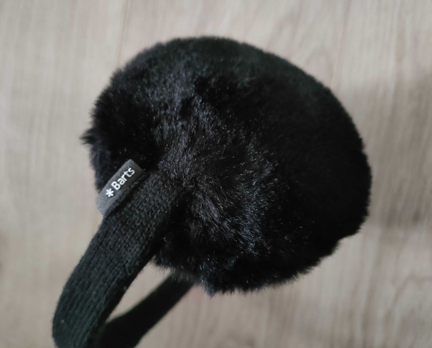 Czarne nauszniki Barts