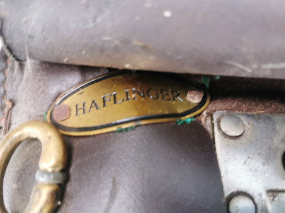 Siodło ujazdowe skórzane  HAFLINGER z Niemiec