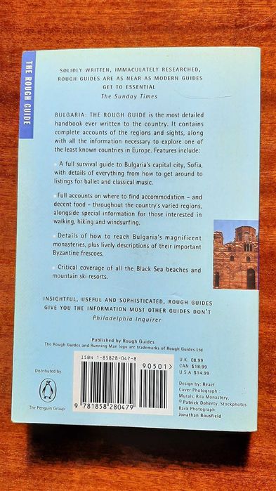livro: "Bulgaria - The Rough Guide"