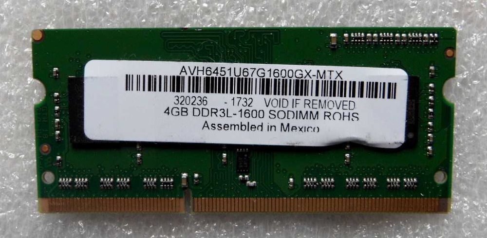 4 Gb DDR3-1600 SO-DIMM