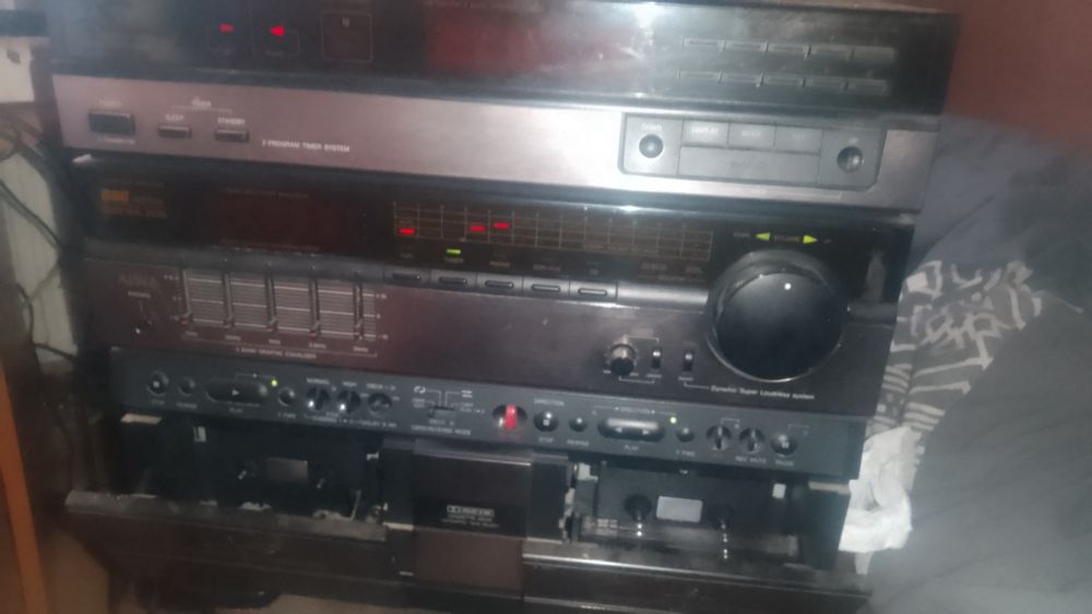 Radio wejście AUX grube plus dvd i radio