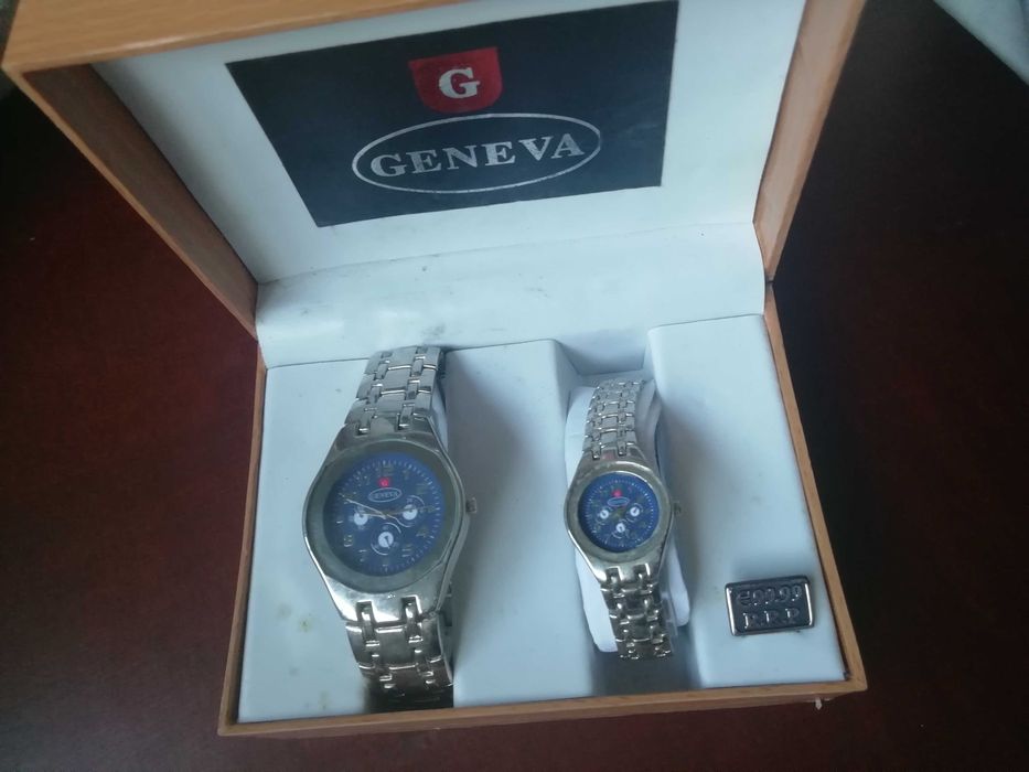 Relógio Geneva conjunto