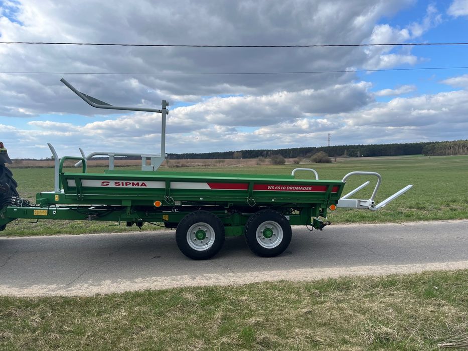 Przyczepa platforma do bel