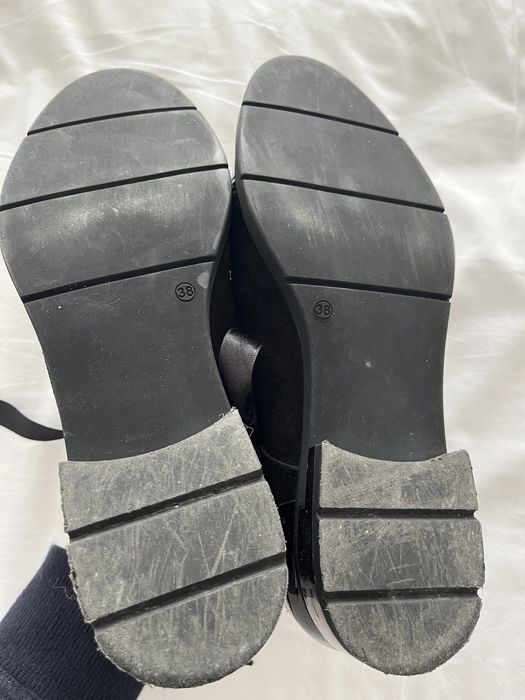 Sapatos em pele preta da Sacchi
