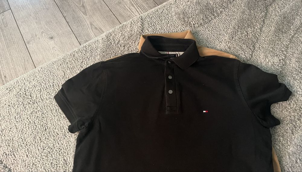 Koszulki polo Tommy Hilfiger rozm.S 3 sztuki