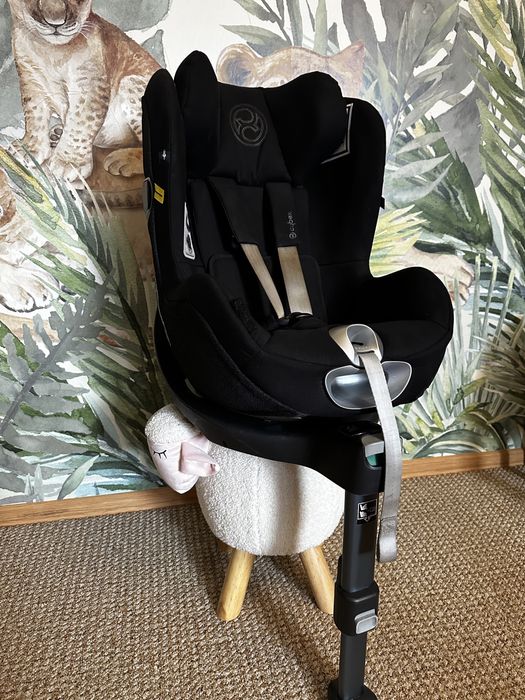 fotelik samochodowy Priam Cybex Sirona Zi, baza obrotowa do kompletu.