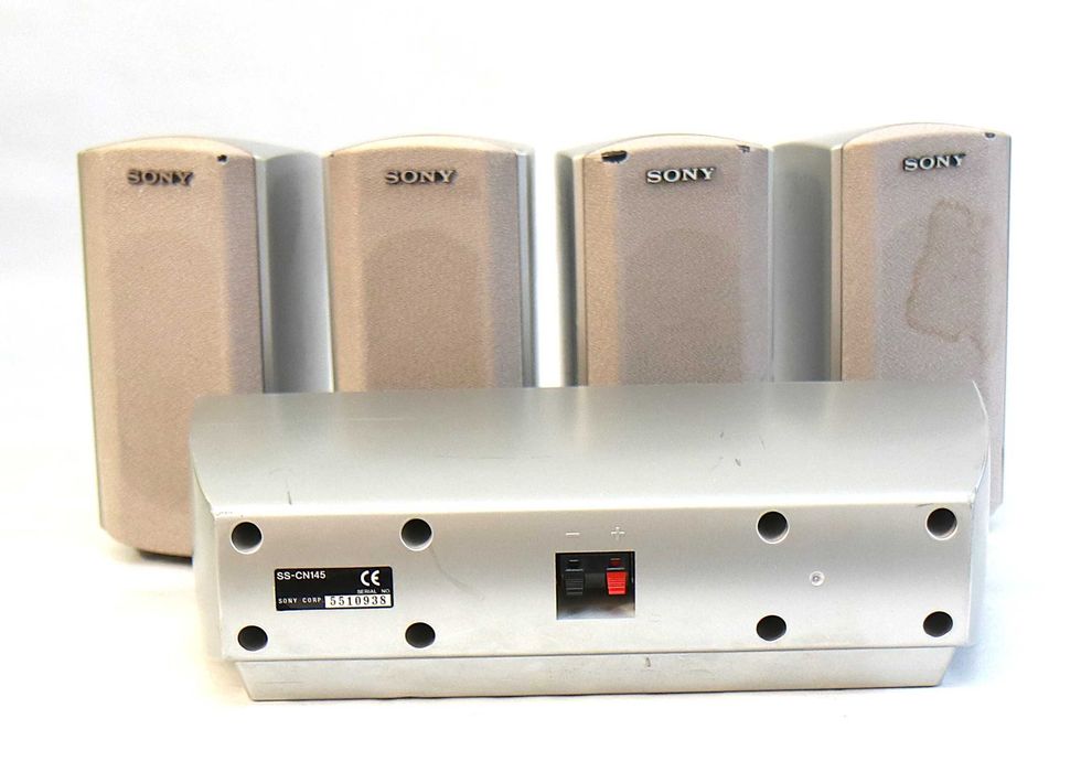 Colunas Sony CN-145 e MS-145 de dolby surround