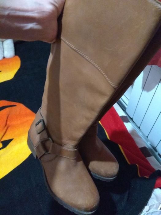 Сапоги ботфорты осень 38