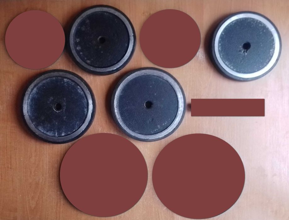 гантель наборная ссср с резинками