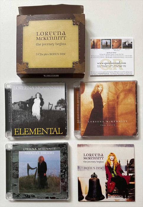 Loreena McKennitt_The Journey Begins. 3 CDs plus BONUS DISC.