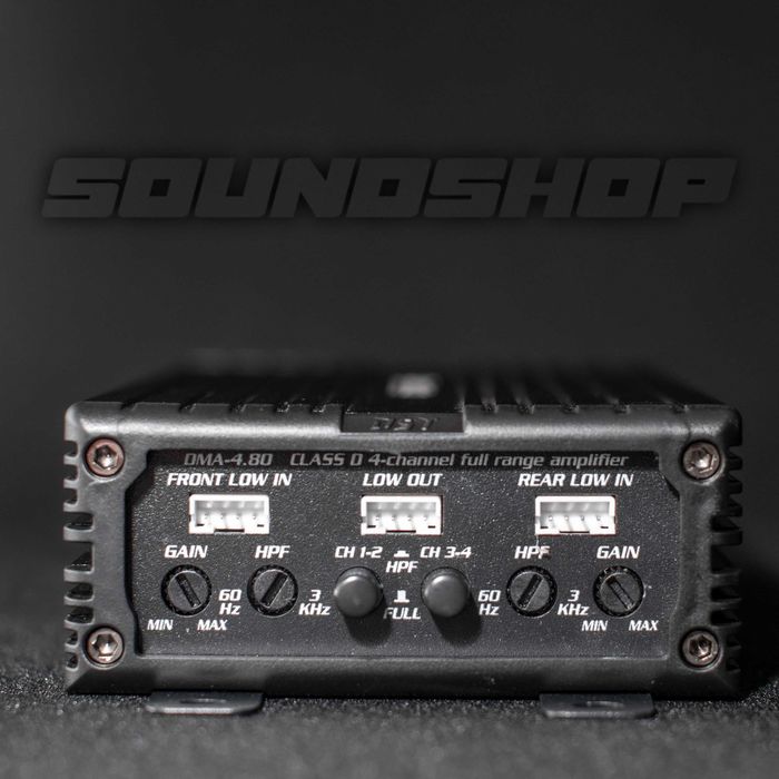 Wzmacniacz 4-kanałowy Dynamic State DIVE DMA-4.80 (Plug & Play)