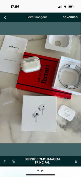 AirPods Pro 2 Apple fatura worten caixa cabo earbuds new