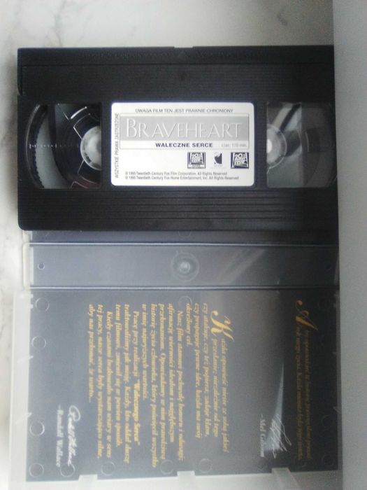 Braveheart kaseta VHS
