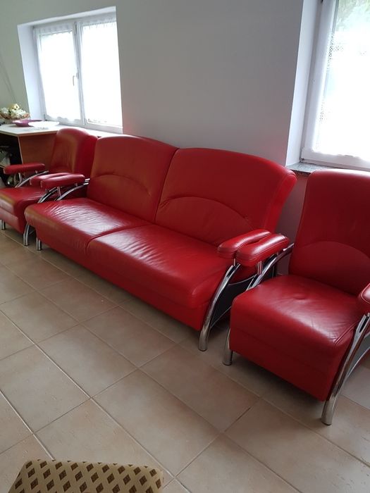 Sprzedam komplet wersalka + 2 fotele