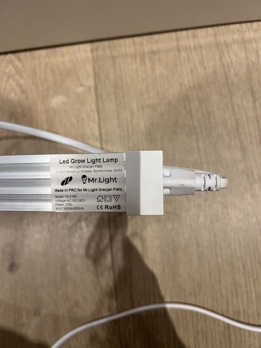 LAMPA DO ROŚLIN 90cm full spectrum 6500K 90CM 27W mr.light
