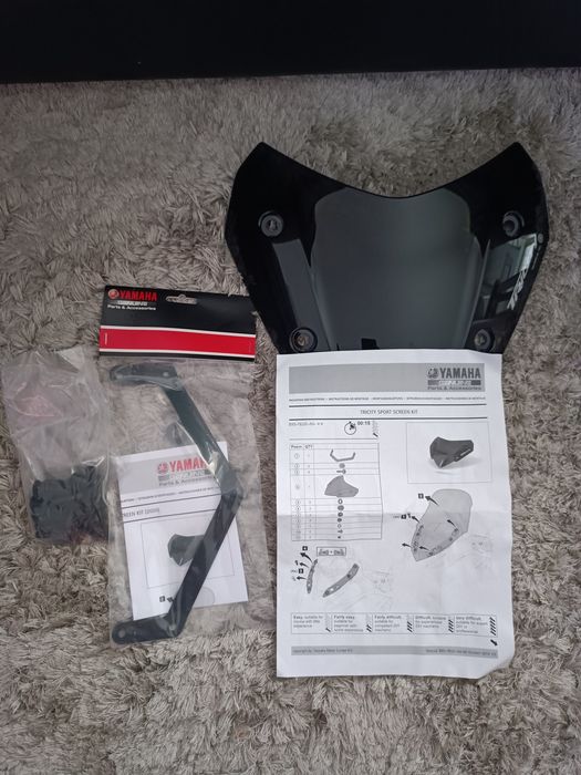 Vidro curto para Yamaha Tricity 300