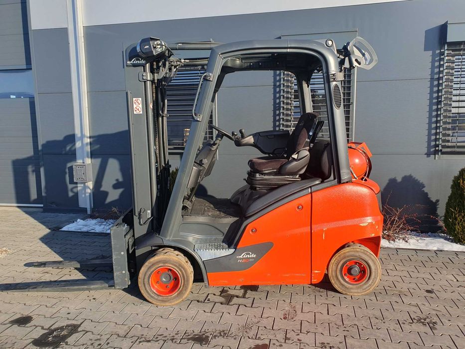 Wózek widlak LINDE H20T evo 2860h 20r Triplex wolny skok H18 H16 H25