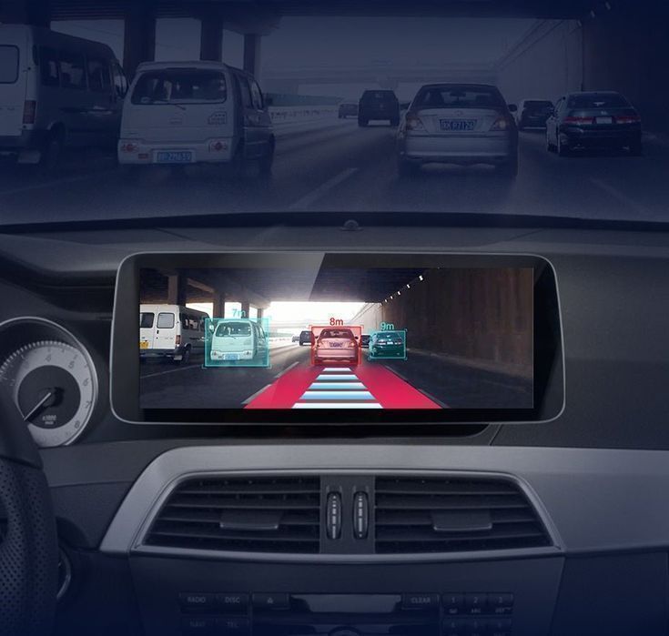 Ekran Radio Android Auto CarPlay Navi Mercedes C W204 Ekran 10.25" PL