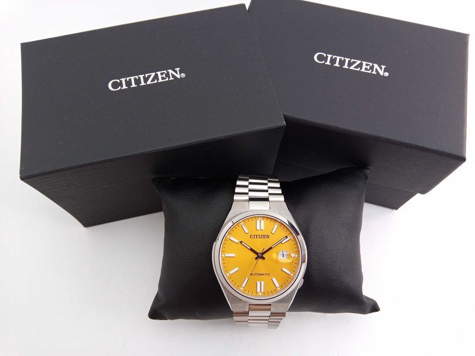 Японские мужские часы Citizen NJ0150-56Z сапфир, механика, автозавод