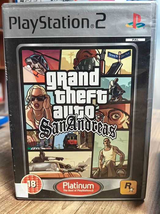 Grand Theft Auto San Andreas GTA PS2 Klasyk Skup Wymiana SklepRetroWWA