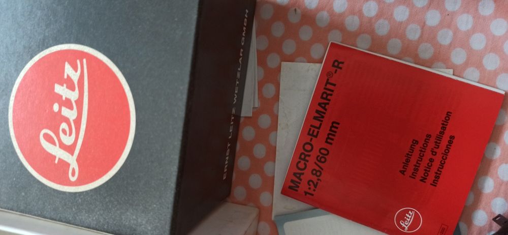 Obiektyw leitz Macro elmarit -r 1:2,8 60 nowy