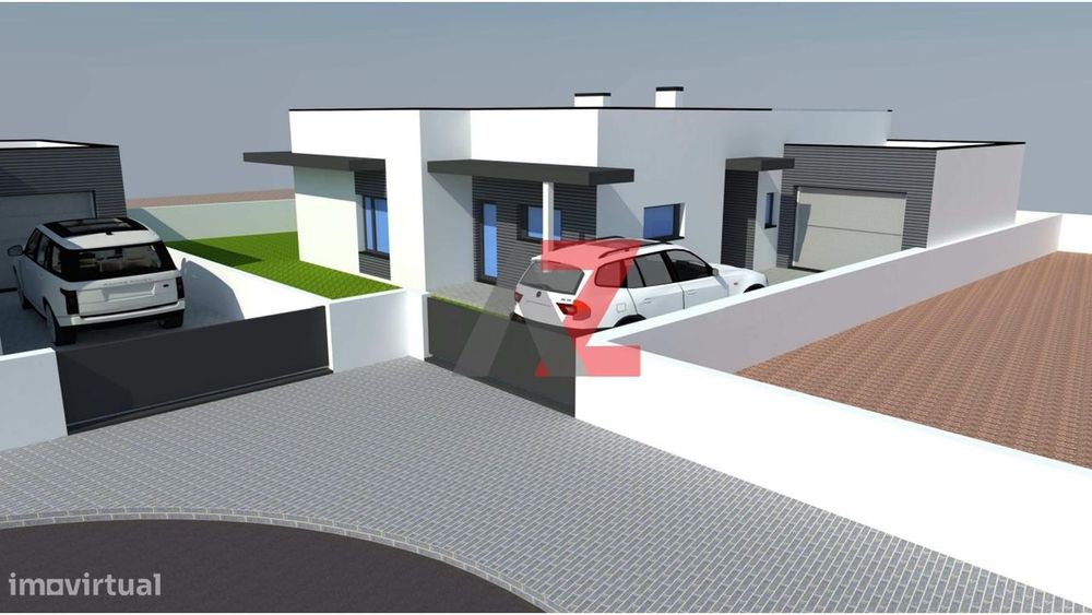 Vende-Se Terreno Com Projeto Aprovado Para Moradia — Calvaria de Cima, Leiria