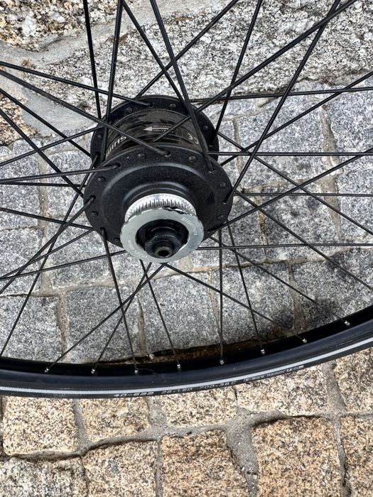 Roda de bicicleta eletrica