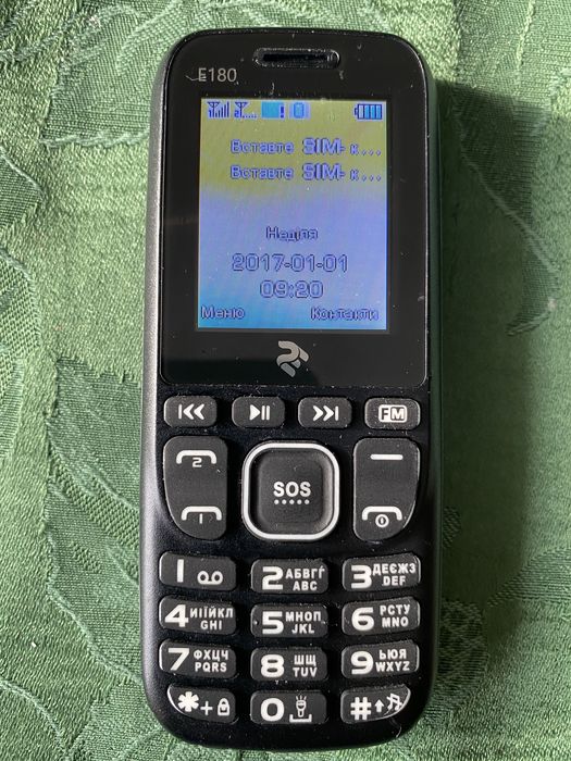 Мобильный телефон кнопочный nomi E 180 duos/ ARK U3 2 сим