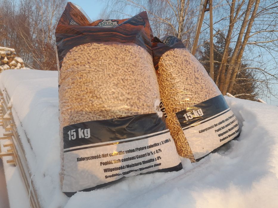 Pellet TARSKOL pelet Polski jasny jakość PREMIUM 100%