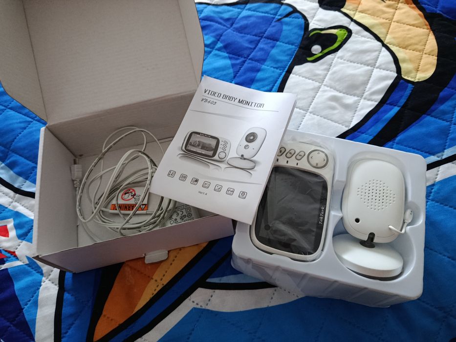 Câmara vigilância/intercomunicador bebé