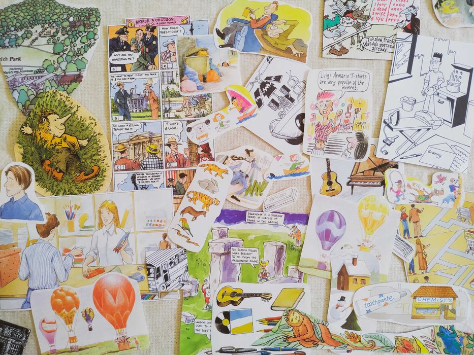 Pack de Ilustrações Para Diários, Colagens, Bullet Journals, Scrapbook