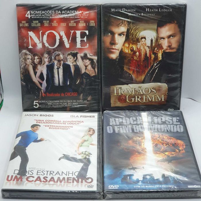 Lote 15/3 - Pack de 18 Filmes Selados em DVD - Ref.VI