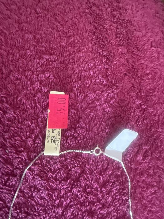 Sprzedam srebny łancuszek 50 cm