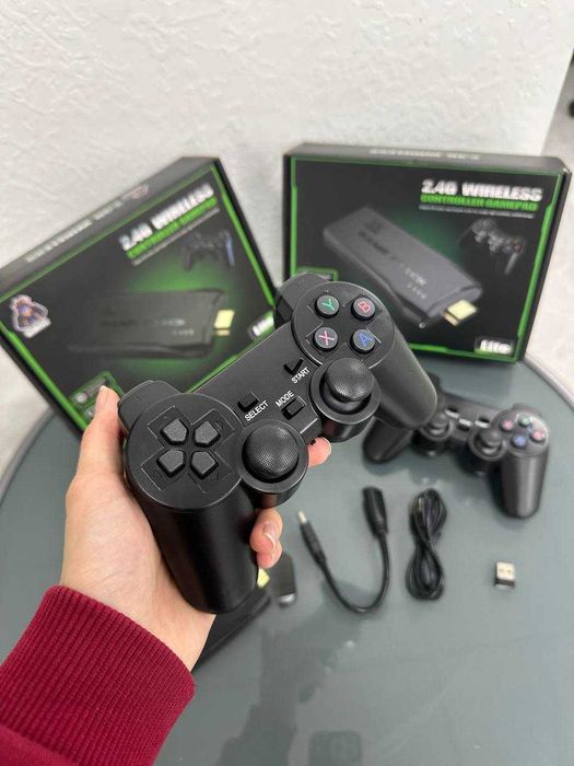 Портативна ПРИСТАВКА з двома джойстиками! Консоль + 10.000 ігор!