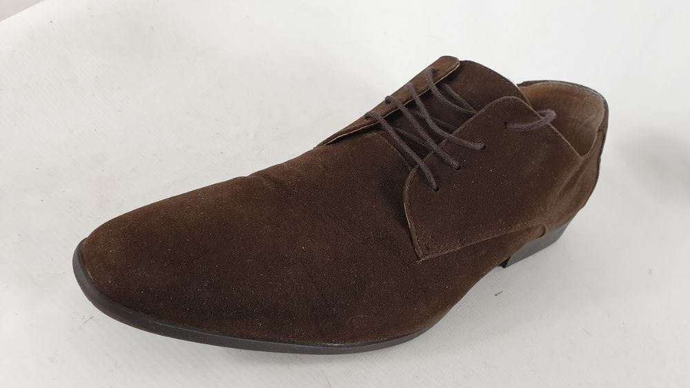 PIER ONE BUTY eleganckie MĘSKIE ROZMIAR 45 eko skóra nowe