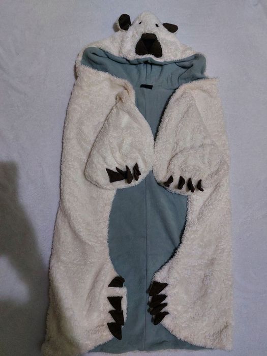 На 8-10 років дитяча тепла накидка ведмедик