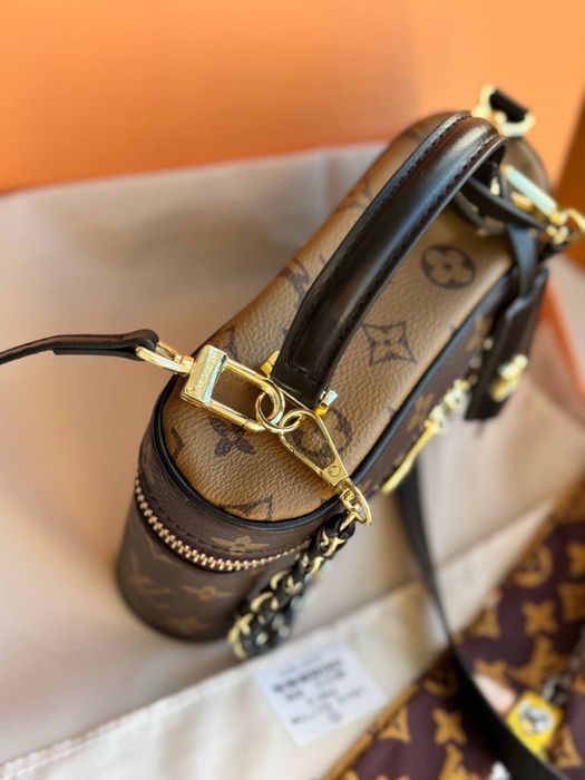 Сумка Louis Vuitton Vanity, жіноча сумка луі вітон, шкіряна сумка, бочонок