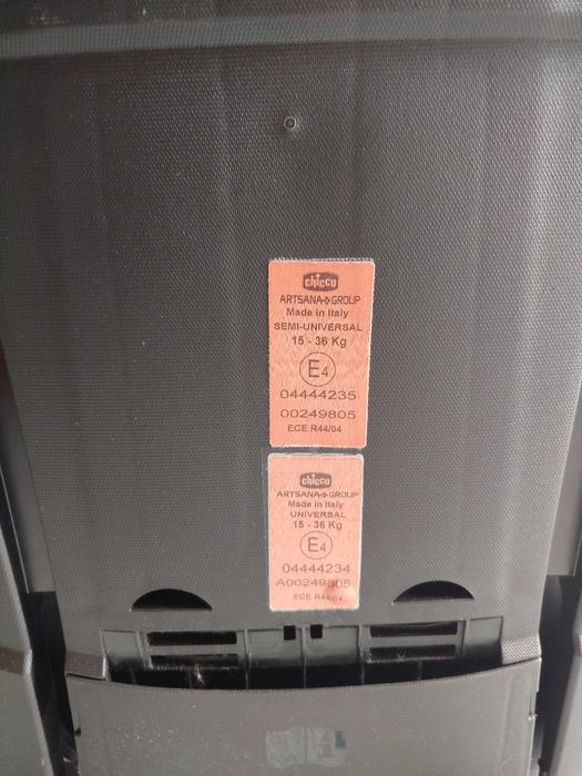 Cadeira auto Chicco 3+