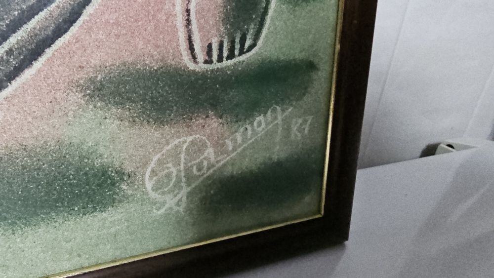 Quadro pintura original africano