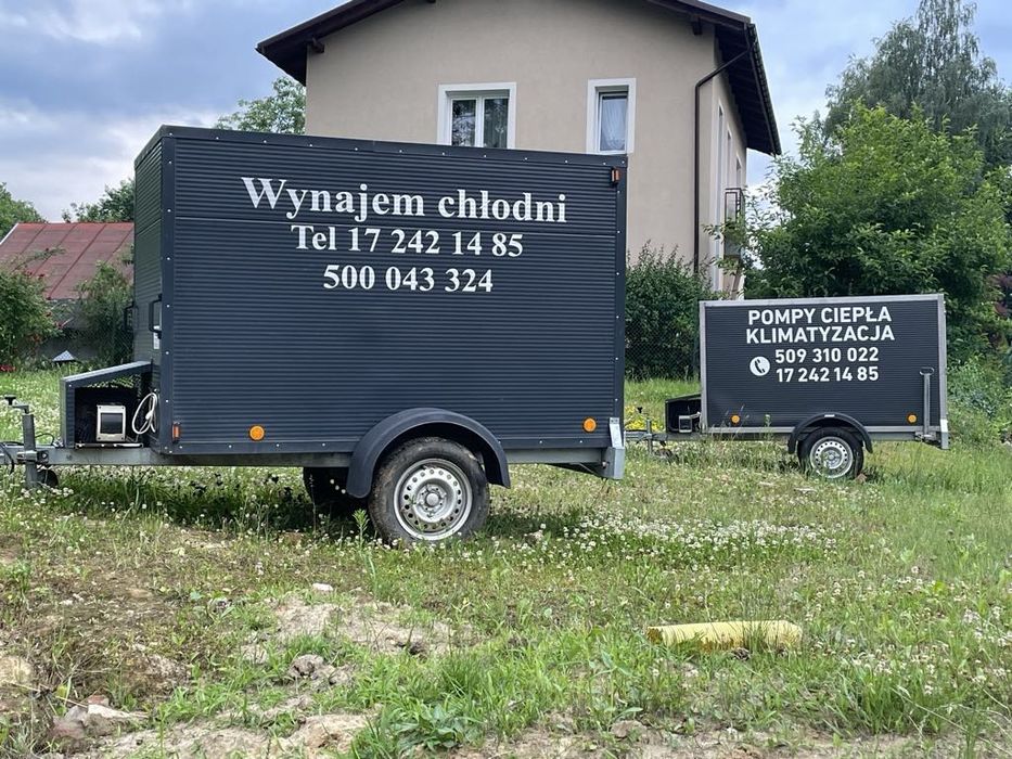 WYNAJEM CHŁODNI LEŻAJSK mobilna chłodnia komunia / wesele / catering