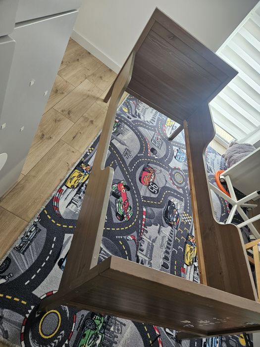 Łóżko Ikea Sundvik  dla dziecka brązowe