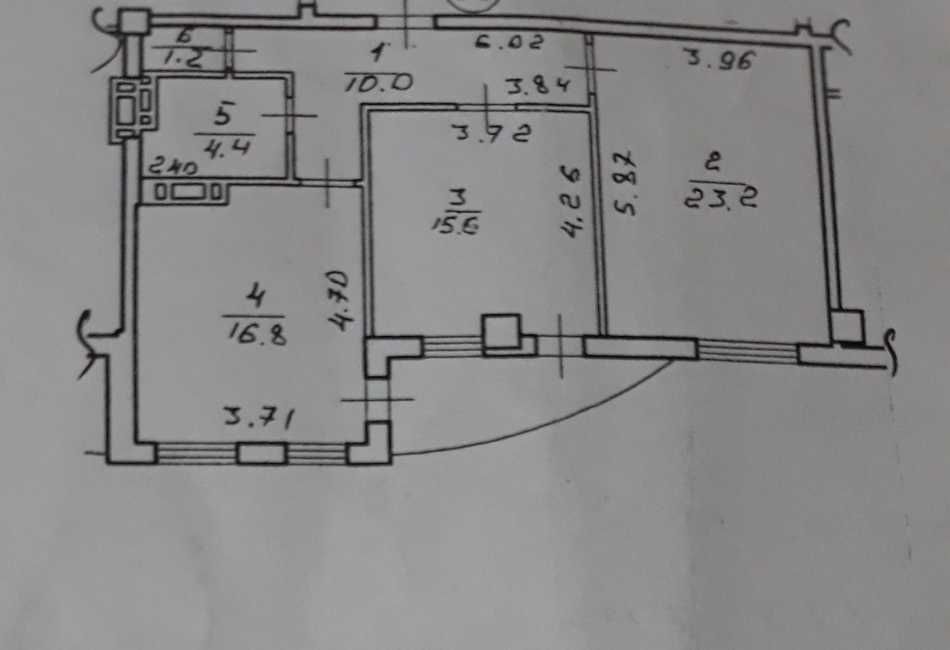 ЖК Капитан 2 ком. квартира на Базарной. baz-03